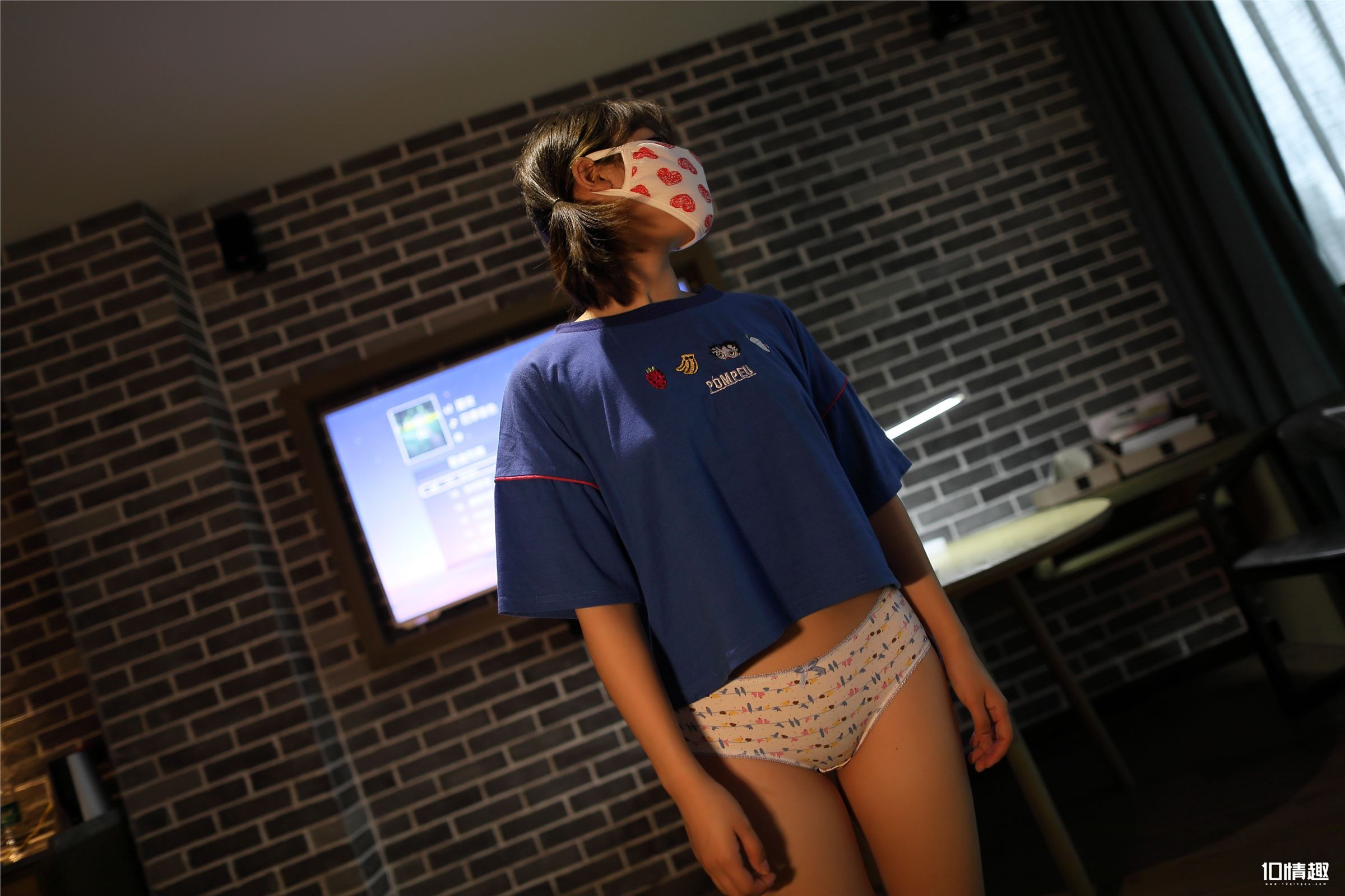 [ROSI写真]口罩系列 2018.11.05 No.876